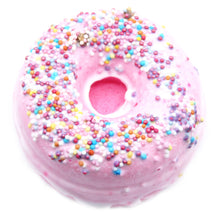 Load image into Gallery viewer, Raspberry Doughnut Bath Bomb
