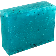 Load image into Gallery viewer, blue Dead Sea salt organic vegan soap bar 
