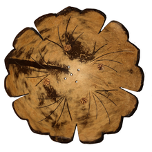 Load image into Gallery viewer, flower shaped dish made from coconut shell
