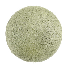 Load image into Gallery viewer, eco friendly and natural green tea konjac facial and body sponge
