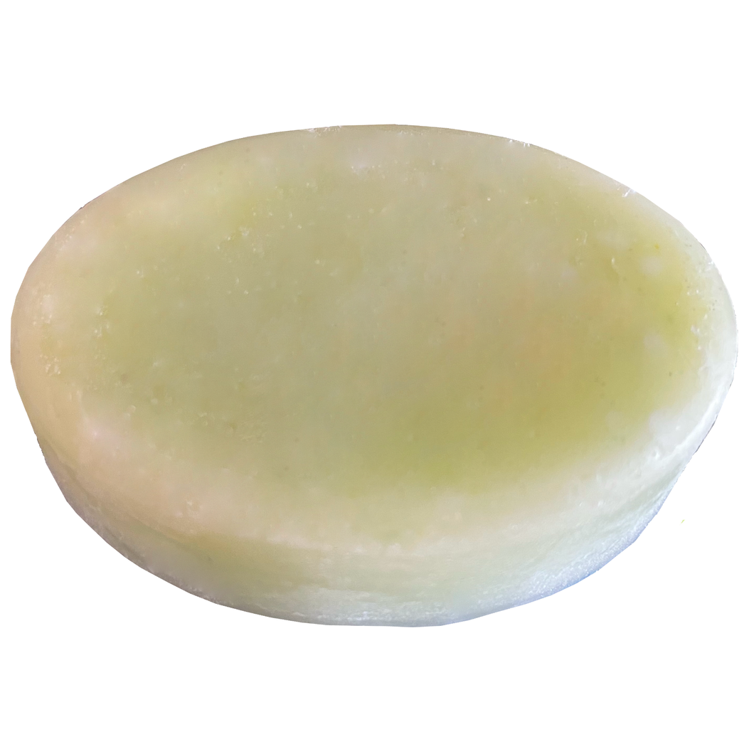 vegan Caribbean crush conditioner bar suitable for all hair types. Coconut, Mango and Passion Fruit.