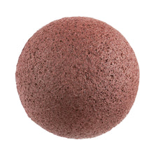 Load image into Gallery viewer, eco friendly and natural red clay konjac facial and body sponge