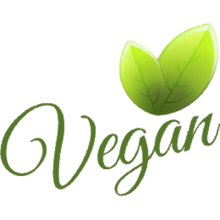 100% vegan logo 