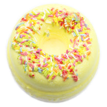 Load image into Gallery viewer, Lemon Meringue Doughnut Bath Bomb
