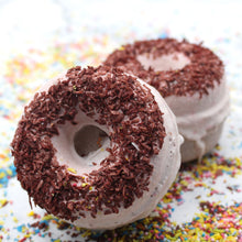 Load image into Gallery viewer, Chocolate &amp; Coconut Doughnut Bath Bomb
