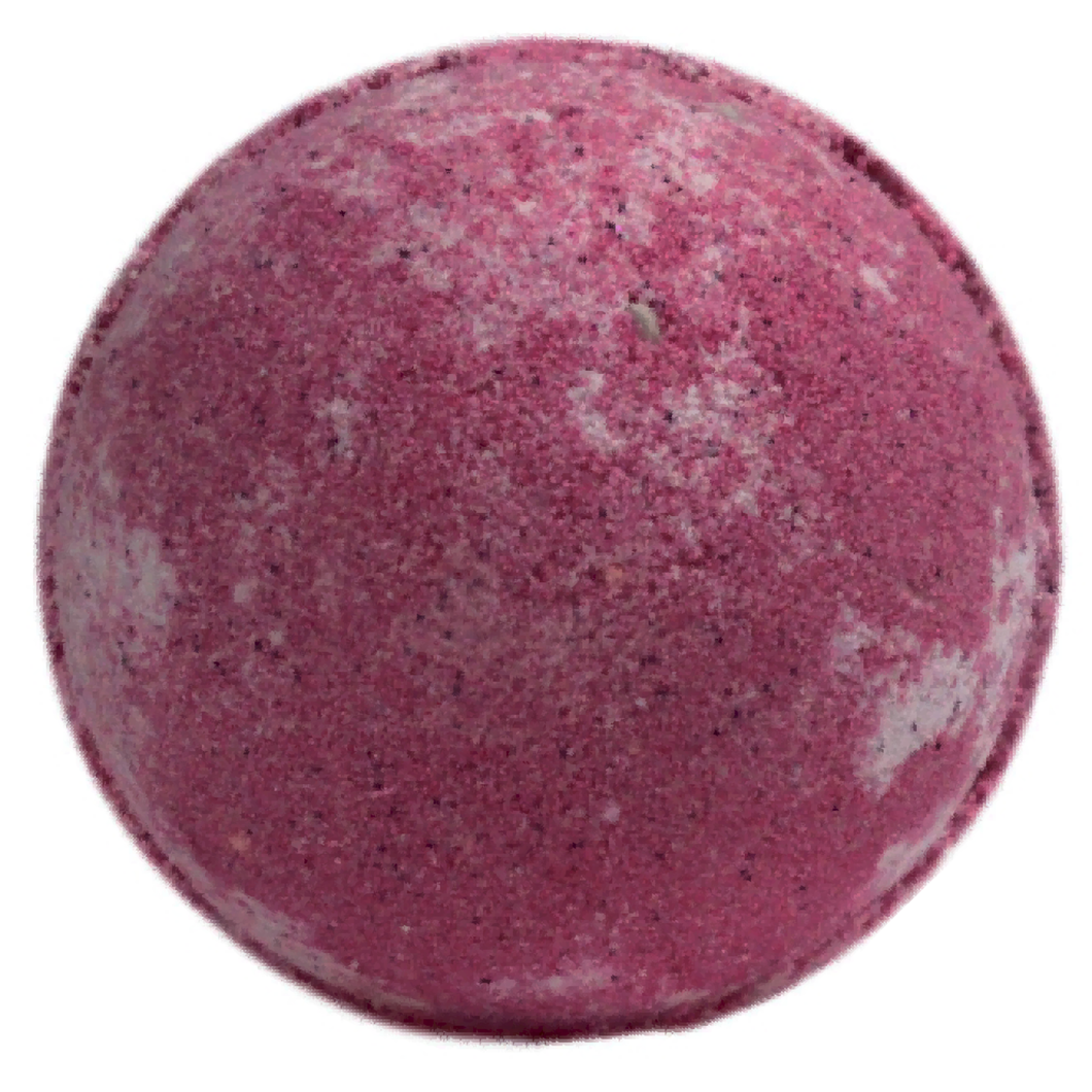 Cherry jumbo bath bomb. Relax in style, and bask in relaxing cherry summer fragrances. Let it soothe you.