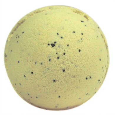 simply vanilla jumbo bath bomb. Vanilla is a calming scent that evokes emotional reactions and memories of home and happiness.