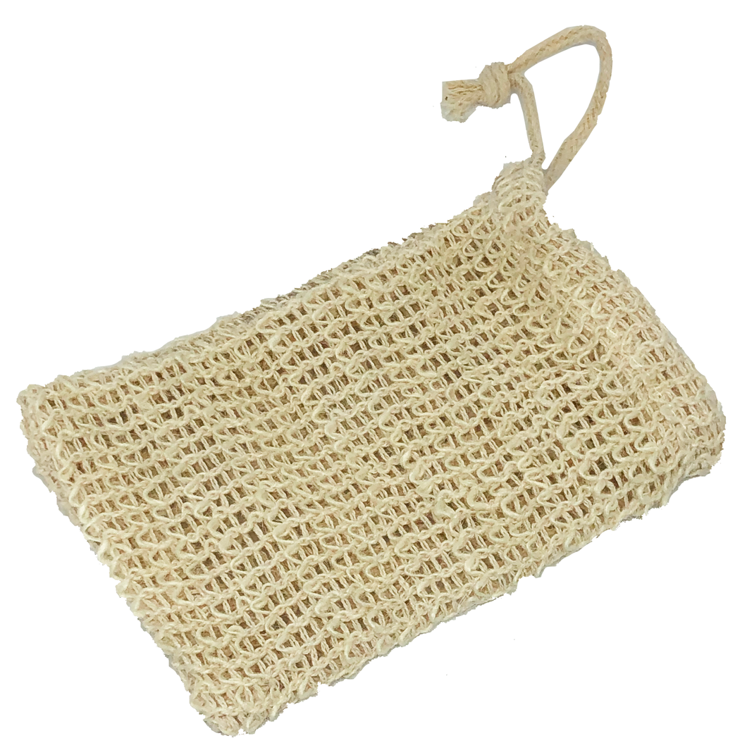 plastic free natural eco ramie soap saver