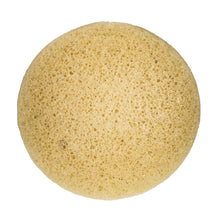 Load image into Gallery viewer, natural yellow kaolin clay konjac facial and body sponge
